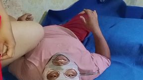 My Friend's Wife's Pussy Squirted Because It Was Too Horny