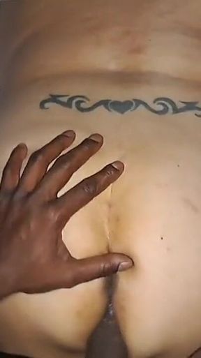 Bent Over the Bed BBC Pounding My Pussy Hard Deep Hair Pulling D