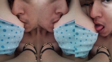 A horny couple having fun