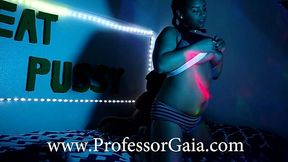 Ebony Camgirl ProfessorGaia: Big Tits, BBC, and a Hungry Mouth