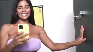 Sheila Ortega uses the power of huge melons to got what she wants