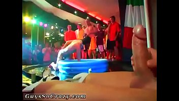 Nude party gays Today&#039_s competition: a self-fuck dildo challenge in