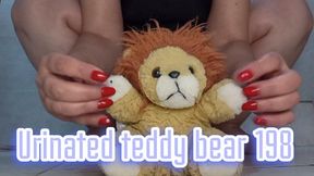 Urinated teddy bear 198