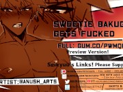 [My Hero Academia] Sweetie Bakugou gets F*cked and Dominated in the Car!" Art: @anush_arts