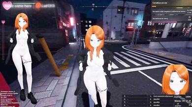 The virgin strips in public gets caught by a ghostly parasite
