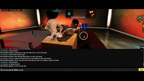 3D Cartoon AYA Rides Cock in Animatic Game Fantasy