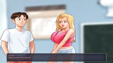 Summer Time Saga (PT 7) - Gave the science teacher 5 Orgasms in class