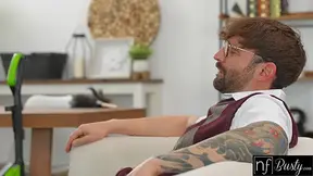 Beautiful Busty Beauty Violet Voss shows off her impeccable skills while