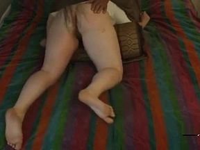 Birching her big farmers ass