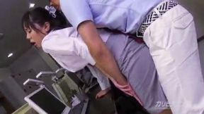 Desiring Office Lady's Booty Burial Fantasies 6-1