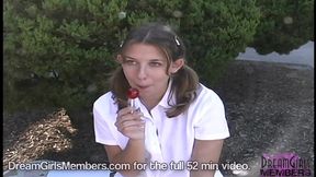 Sugar Plum Short Skirt Campus Cutie