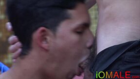 Sexy pierced twink Cesar Rose screwed hard bareback outdoor