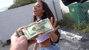 Mixed Race Hottie's Public Pick-Up