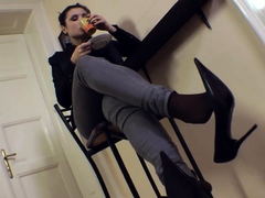 FootFetishSanctuary - Goddess Bianca - Playing With My High