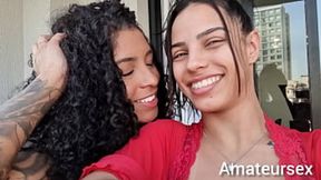 Insane senior fucks Asian woman in JAVHD lingerie scene