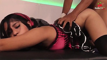 morena mexicana cogida en cosplay de pirata