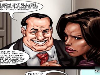 The Mayor S. two Ep. 1 - Ebony Council Woman Drilled in Office by her Monster Dong Boss - Politicians Bang in Parliament Building