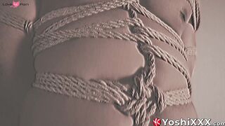 Japanese Muscle Hunk Faces Bound Bondage Adventure