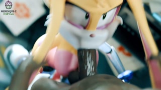 Grab her ears and facefuck rough her bunny throat! (Bunnie Rabbot From Sonic Series) | Merengue Z