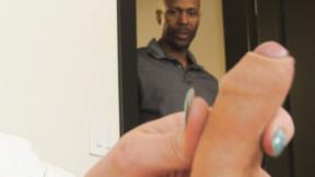 ”Prick Craving Tranny Roomie Takes A monster cock!”