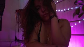 BBW Boot Goddess &ndash_ POV Worship and Humiliation in Mesh Lingerie