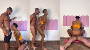 levando leitada de carioca pauzudo na noite de ano novo