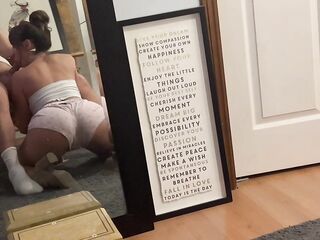 PAWG Rides Daddy’s Knob
