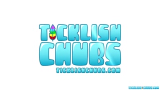 The Laughing Ninja strips and tickles bound chubby Matt