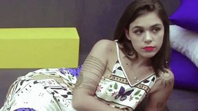 Smoking Girl Elegant 100's Model Kimberly Video 0061