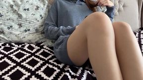 Phone-Addicted Stepsis Gets Fucked Hard by Her Stepbrother