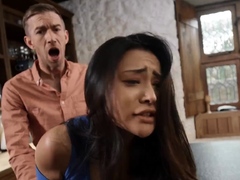 Stepbrother Bangs The Bride-To-Be - Rae Lil Black /