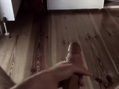 Massive Cumshot in Slow Motion