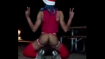Santa baby cum fuck this tight ass