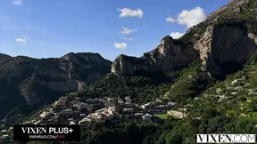 Blonde besties Jade J'adore and Avrora Meey share a stranger in horny