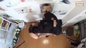 Married Woman Hired as a Nude Art Model Who Gets Carried Away by the Moment - 1