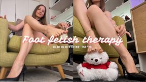 Foot fetish therapy—Session N5