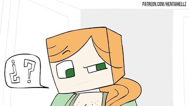 alex loves pistons in Minecraft