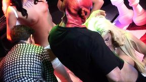 Group Fun with Busty Guys