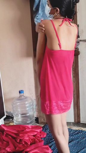 Key moment from &quot;Shivani trying bikini first time.&quot;