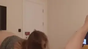 Amateur college slut takes a rough deepthroat gagging