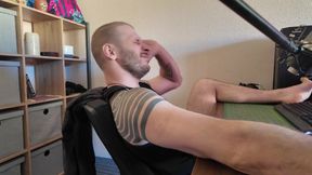 Jerking off to Porn