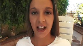 poppy morgan takes anal toy from scott lyons big cock