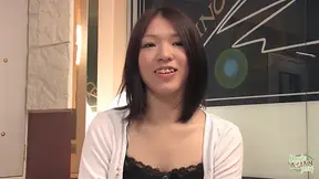 Adorable Asian honey enjoys kiss and gets fingered