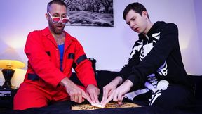 Twink Step Son Needs Step Daddy Dick to Feel Safe - A FamilyDick Halloween Special