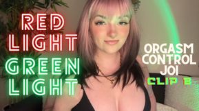 Red Light Green Light JOI Clip B - Jerk Off Instructions Game Goddess Worship