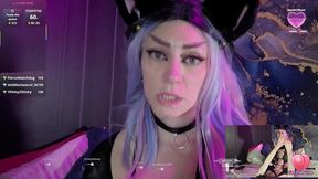 costume cutie gets a creampie (part 1) sloppy cum eating blowjob