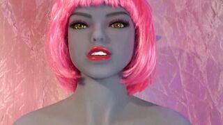 Introducing My Fantasy Elf Avatar Sex Doll! 5 Cumshots while Fucking Her - Mister Cox Productions