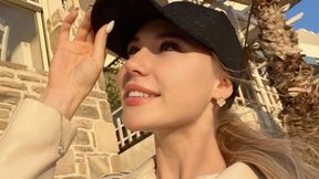 Kira’s Deep Throat Dildo Slobber Show