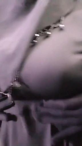 Thrilling moment from &quot;Muslim hijabi beautiful Bhabhi dancing and masturbating&quot;