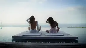 Tropical Yoga - Sex Movies Featuring Katya-Clover
